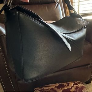 Loewe Small Puzzle Bag Black
